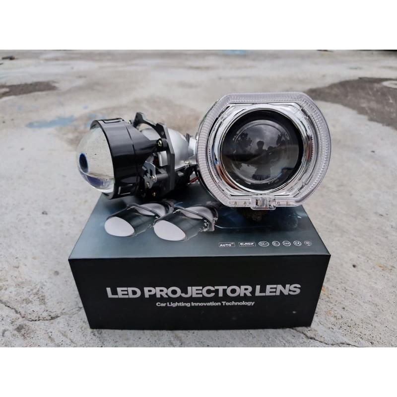 Lampu biled wst iphcar 2,5inch set Shroud bmw classic 2,5inch lampu biled iphcar set Shroud