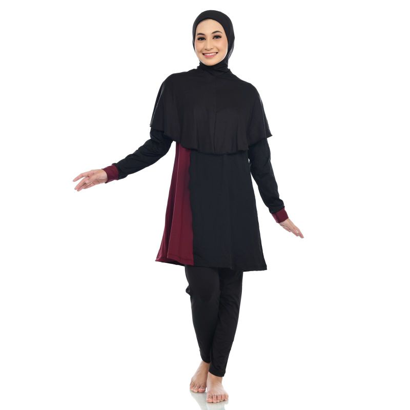 Baju Renang Muslimah Dewasa jumbo Baju Renang jumbo syar'i baju renang perempuan baju renang wanita big size renang hijab bolero