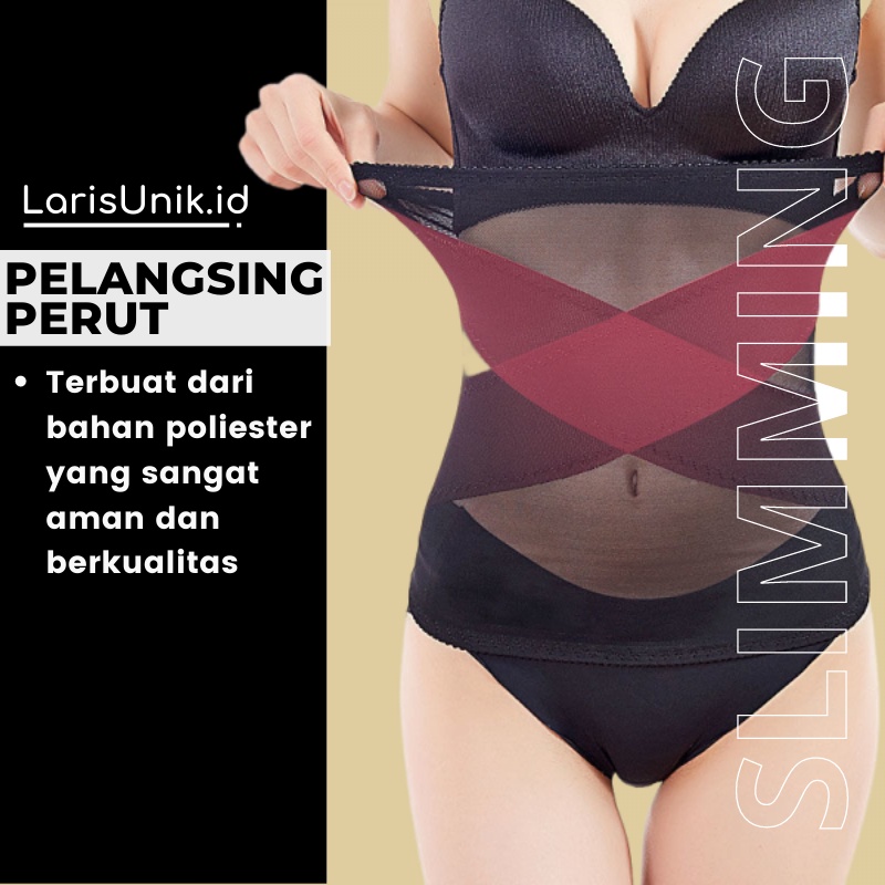 Korset Pengecil Perut Buncit Waist Slimmer Kurva Pelangsing Tubuh Badan Pinggang Wanita Jumbo Pakayan Pakean Pakain Dalam Slimming Slim Sliming Suit Fit Body Shape Shaper Shapper Corset Kroset Korslet Pelangsing Tubuh Wanita Ori Original Import