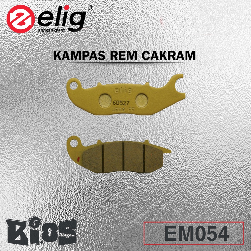 KAMPAS REM CAKRAM ELIG EM054(H006) HONDA ADV 150 ABS (F) ALL PCX 150 NEW (F)