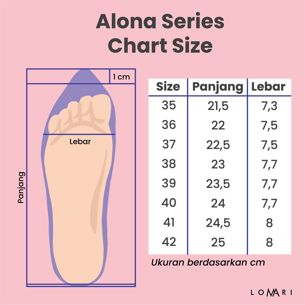 ALONA SERIES LOMARI - Sepatu Flatshoes Wanita