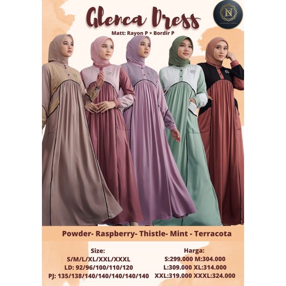 GLENCA DRESS - NADHERA LUXURY