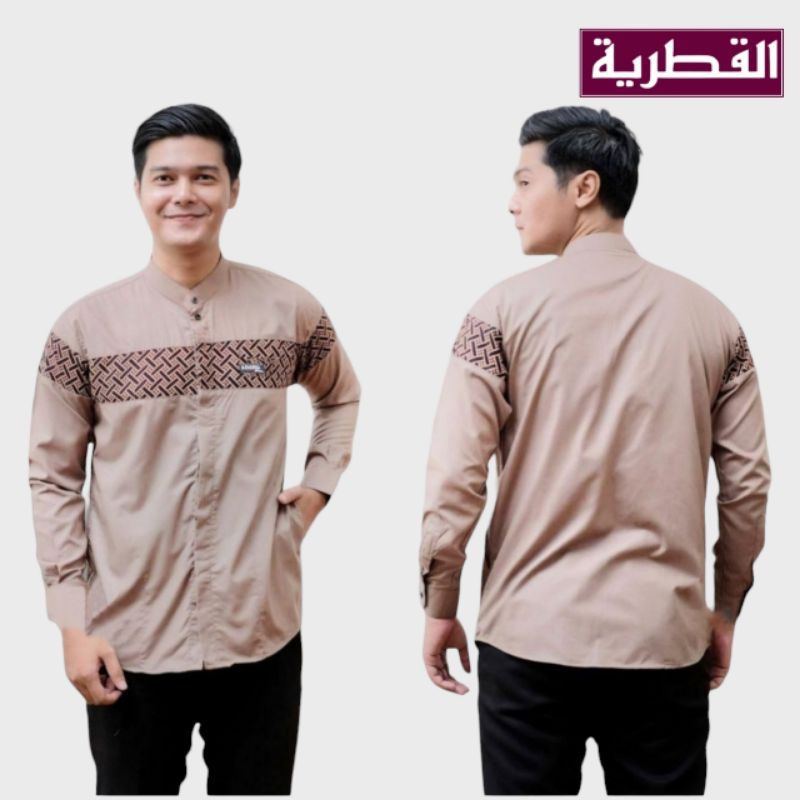 BAJU MUSLIM KOKO KURTA PRIA DEWASA LENGAN PANJANG KEMEJA PRIA PAKAIAN MUSLIM BAHAN TOYOBO PREMIUM