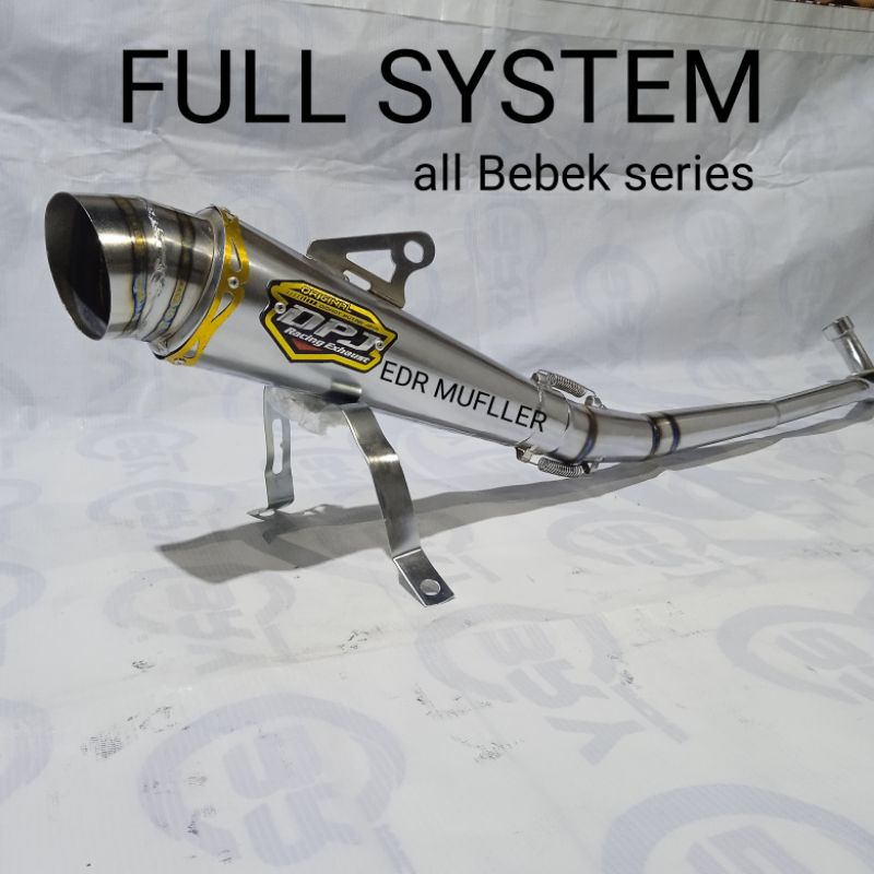 KNALPOT DPJ RACING VEGA R VEGA ZR VEGA Z JUPITER SUPRA