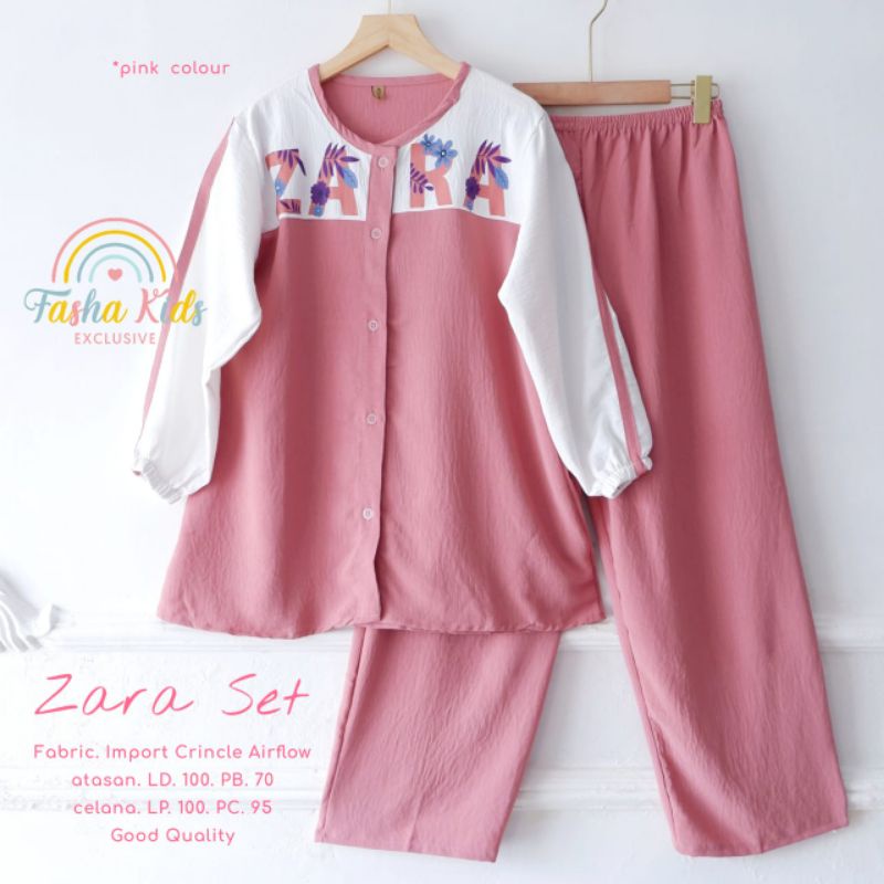 zara set kids ori fasha solo