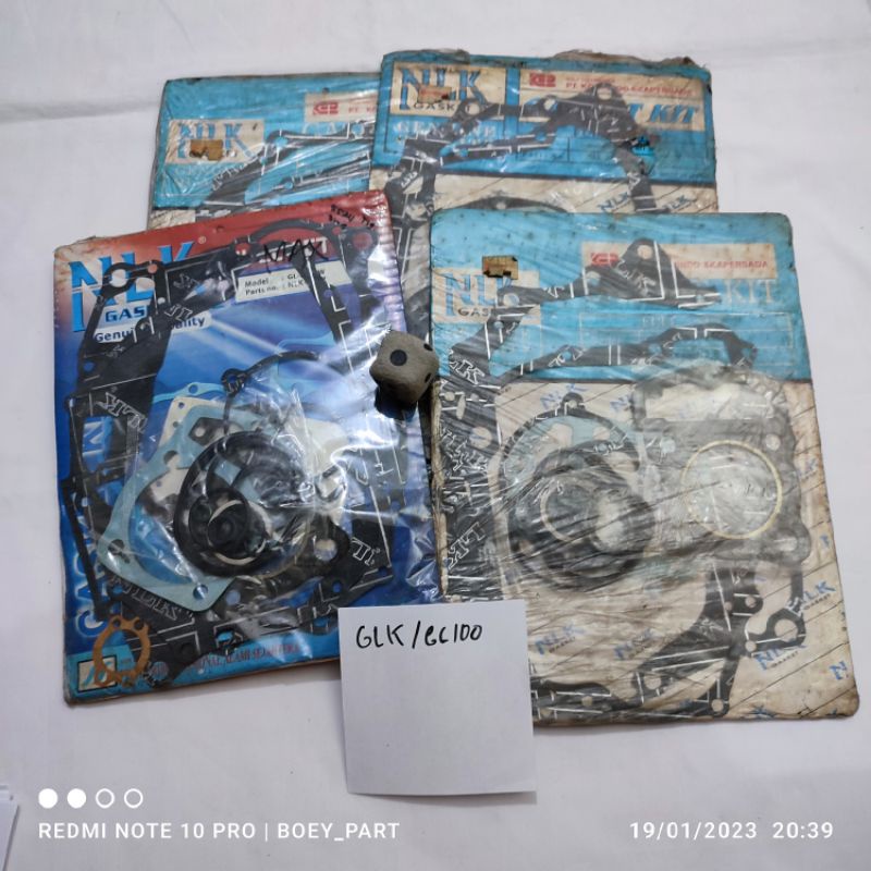 Paking gasket fullset topset full top set honda gl100 glk gl 100 NLK