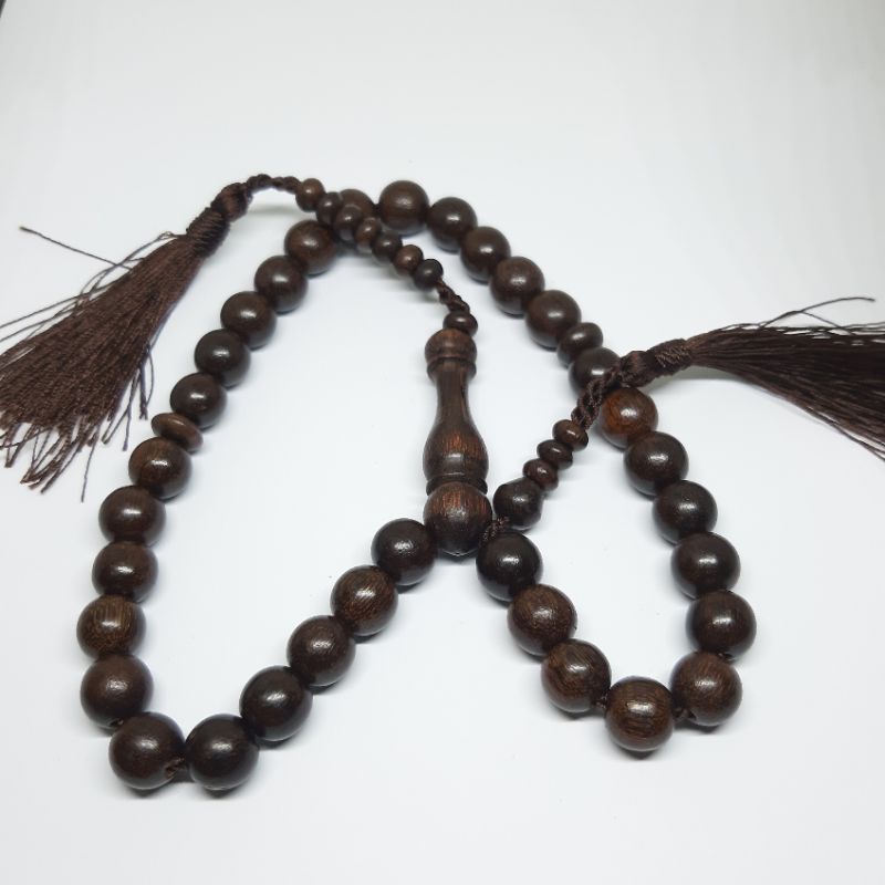 TASBIH KAYU GALIH ASEM 10MM 33BUTIR