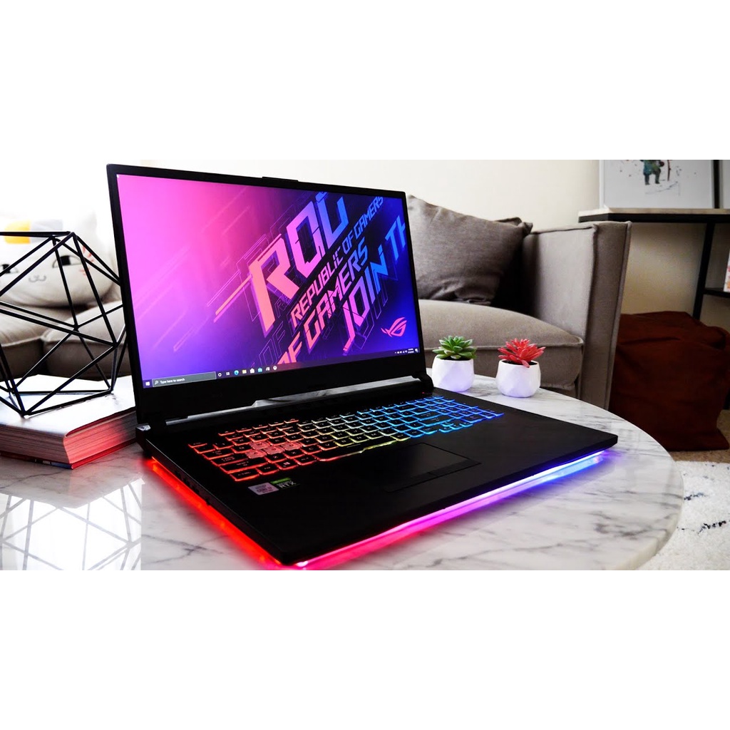 Laptop Gaming Asus Rog G712LW RTX2070 8GB  i7 10750 RAM 32GB 1TB  SSD 17.3FHD 144HZ W10