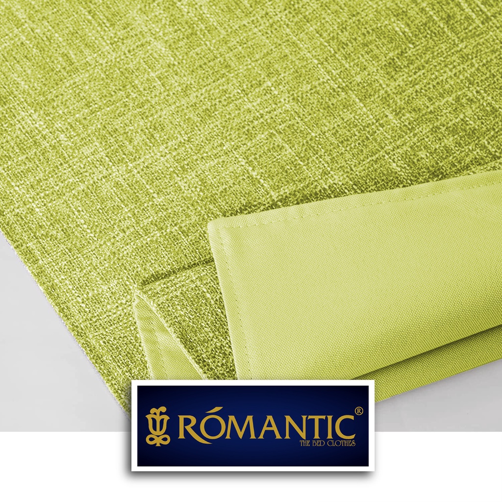 Bed Runner / Selendang kasur Lime Grass by ROMANTIC standard Hotel minimalis