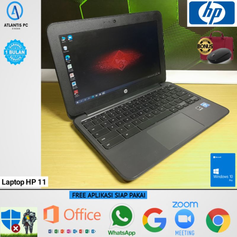 Laptop Hp 7260n RAM 4/128GB Windows 10 SIAP PAKAI 