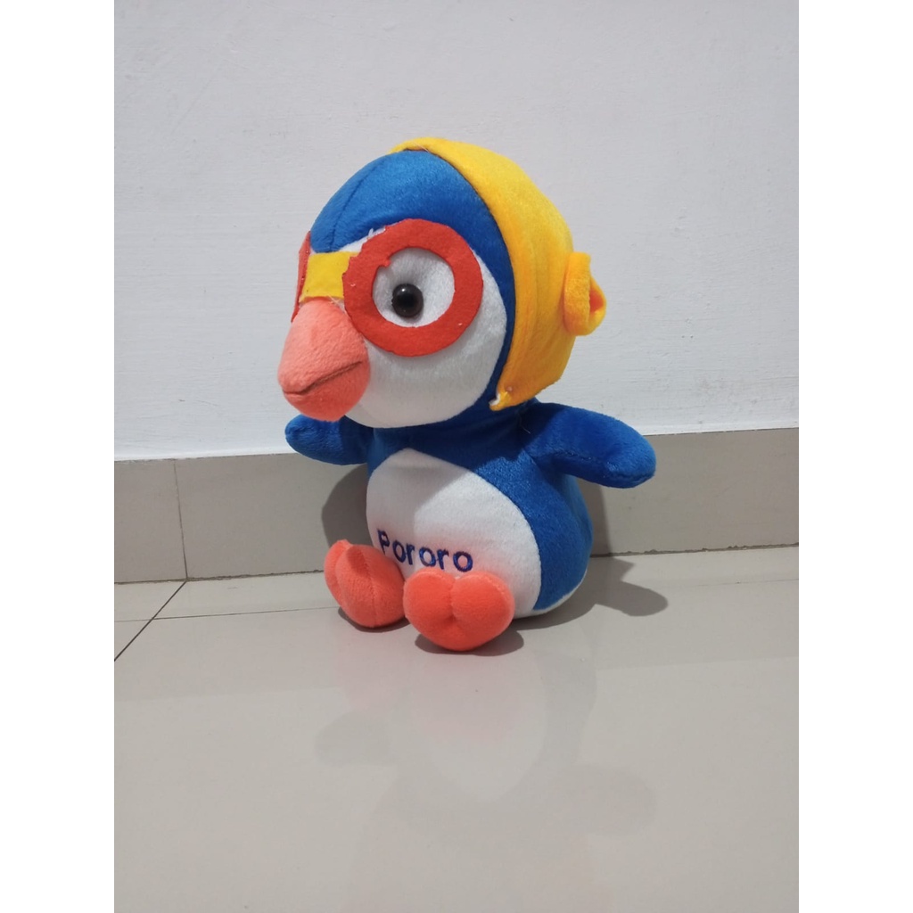 Boneka Pororo Kacamata 3D Dimensi / Boneka Pretty Pororo Boneka PORORO size M