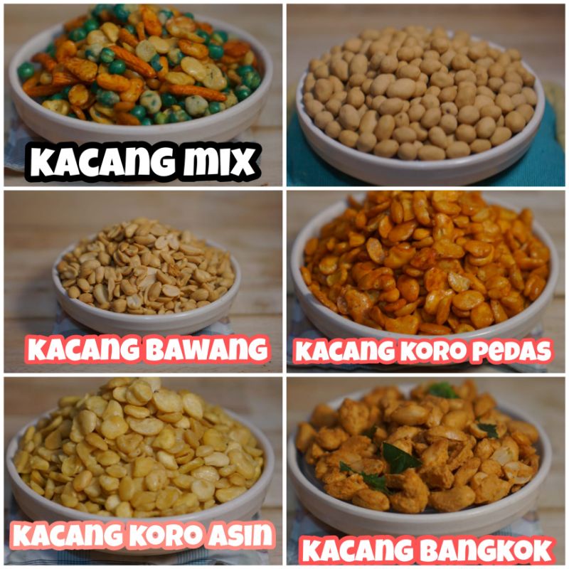 

Serba Kacang 1 kg/Aneka snack 1 kg
