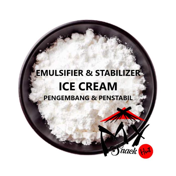 

PENGEMBANG ICE CREAM 50GR - PENSTABIL STABILIZER EMULSIFIER ES KRIM Best Seller