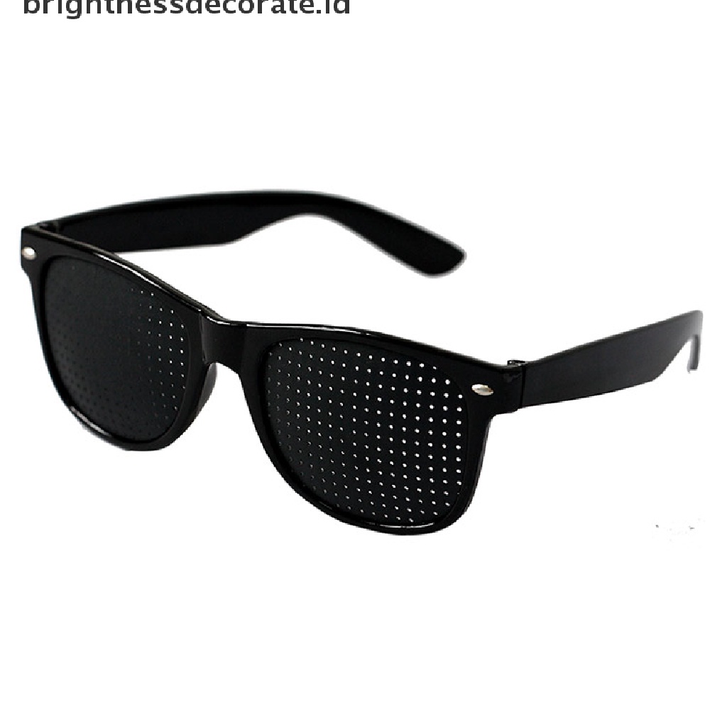 [Birth] New Vision Care Glassesight Improver Kacamata Pinhole Kacamata Stenopeic Anti-Letih [ID]