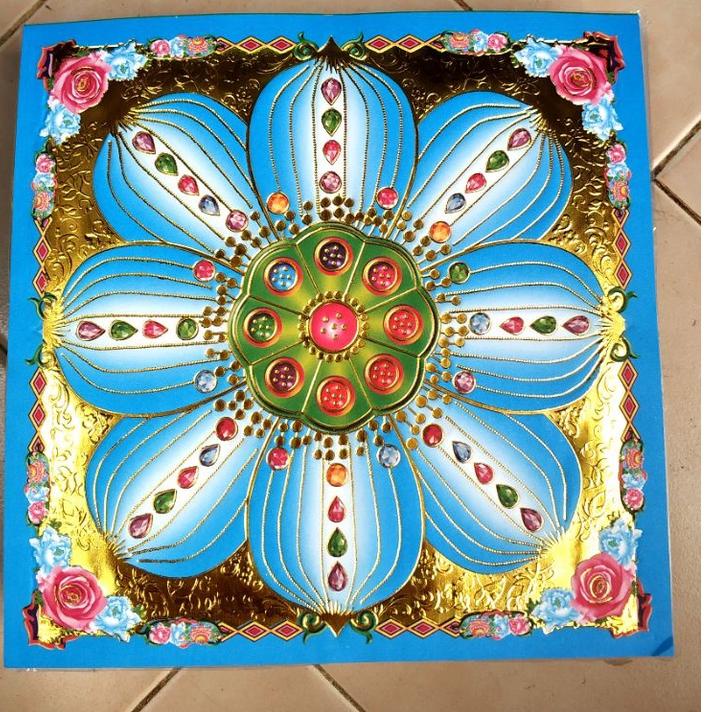 Murah Populer Kertas sembahyang gbr Teratai