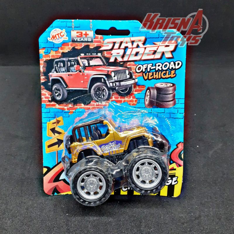 MAINAN ANAK MOBIL JEEP OFF ROAD STAR RIDER