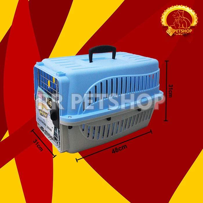 PET CARGO travel Kennel Box S kandang murah kucing cat cage