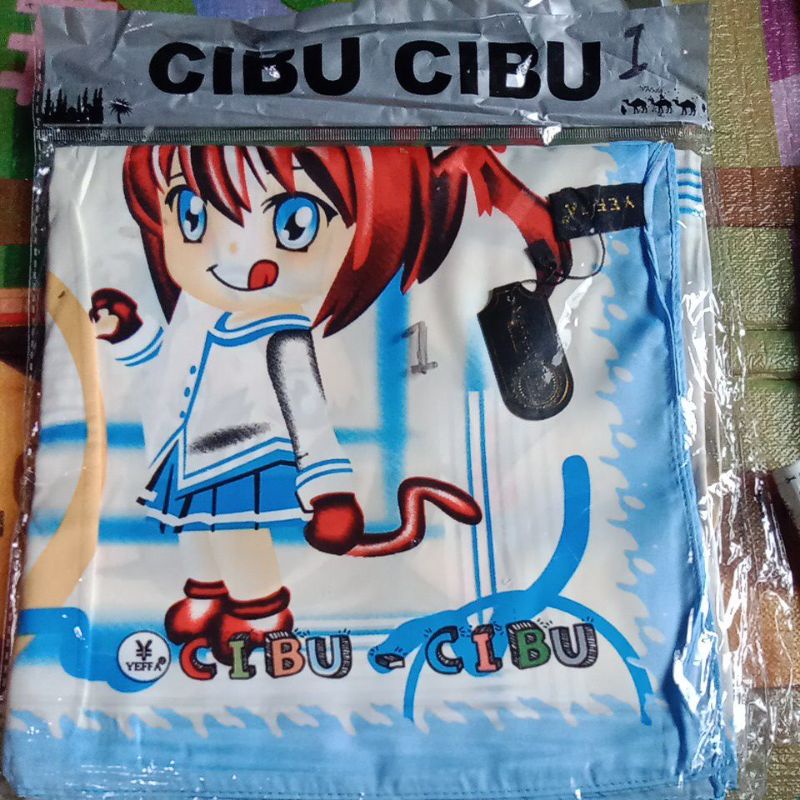 Hijab Karakter Cibu-cibu  Original dari YEFFA