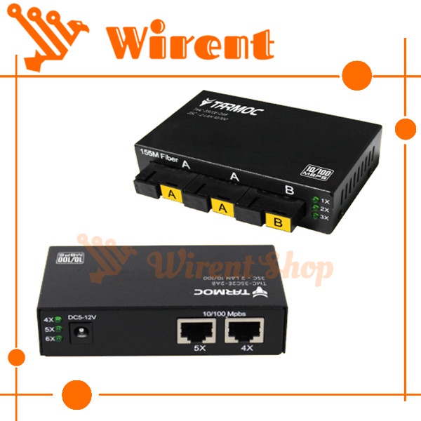 Produk Terbaru Media Converter Fo 3 Sc 2 Lan / 3Fo - 2Lan / 3 Fo - 2 Lan