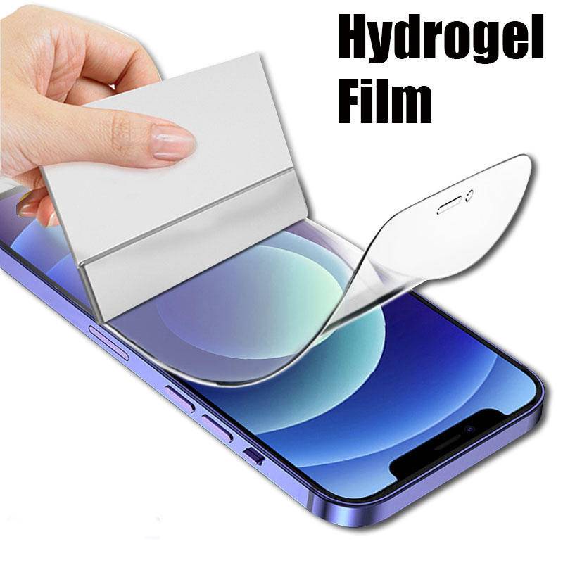 Untuk Iphone6 6s 7 8 Plus SE 2020 2022 X Xs XR Max HD Hydrogel Film Pelindung Layar Bukan GlassFor iPhone 14 13 12 11 Pro Max Mini Plus Matte Film