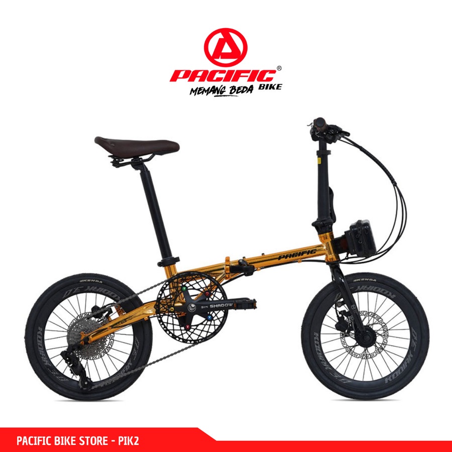 Sepeda Lipat PACIFIC Size 16 Inch KODIAK 3.0 (9 Speed) Folding Bike