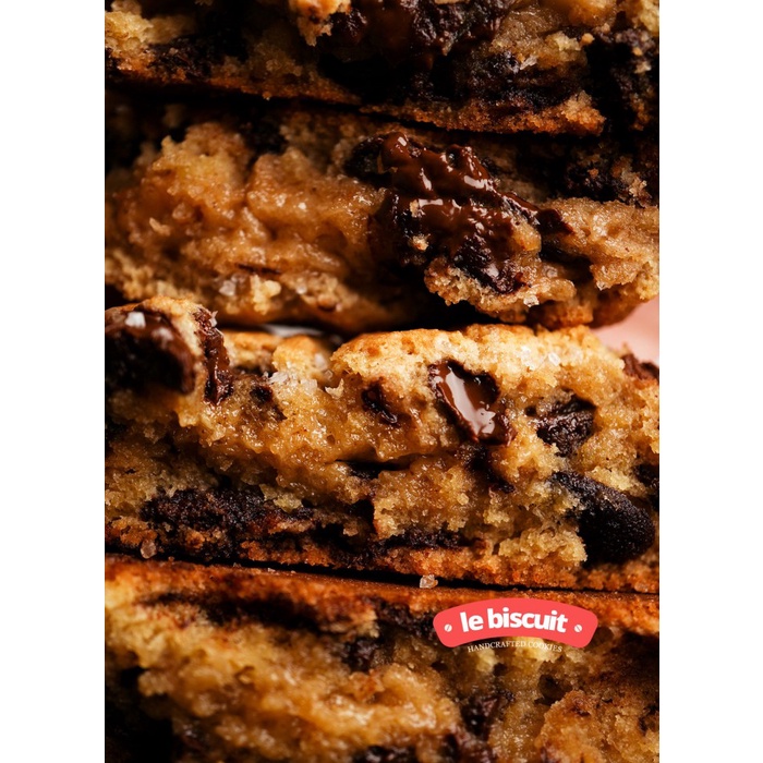 

✨READY✨ -le biscuit - Imlek & Valentine Hampers - 3 Giant Cookies + 1 Jar- 1.1.23