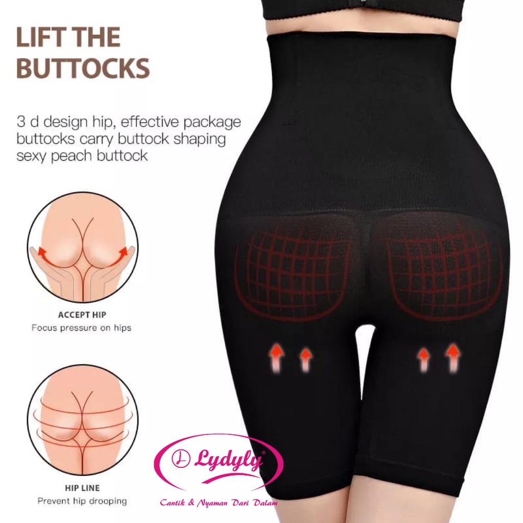 Lydyly Celana Corset Shapewear Body Shaper Pants Art DD3018
