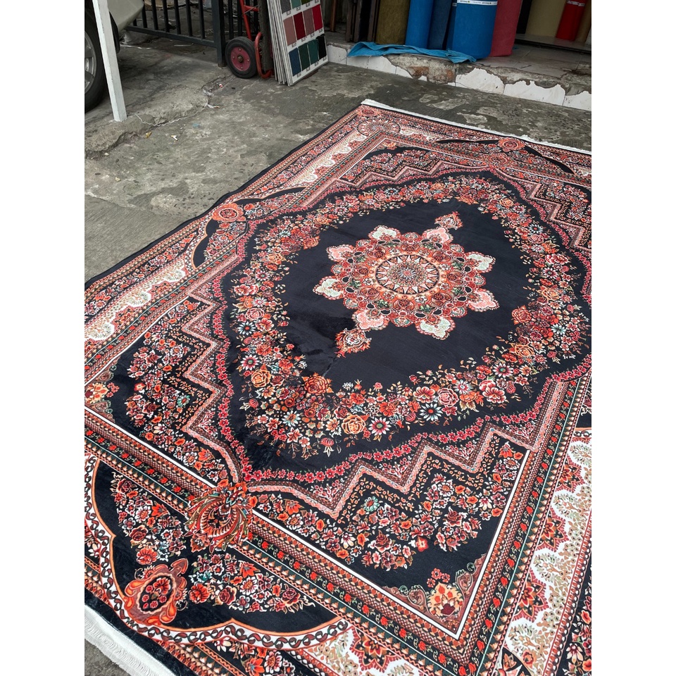 KARPET IRAN PERSIA 200x300 KARPET IRAN PERSIA BULU KASMIR