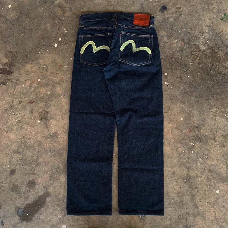 Evisu Selvedge / Evisu No. 2 Lot 2000 Button Fly Selvedge Japanese Denim