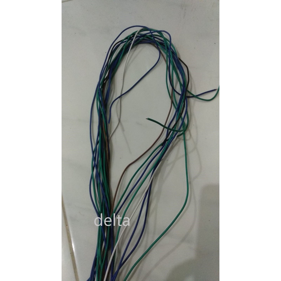 Kabel Listrik Engkel  Kawat Tembaga NYA 1x1,5ml  Art R (1m, 1,5m, 2m)
