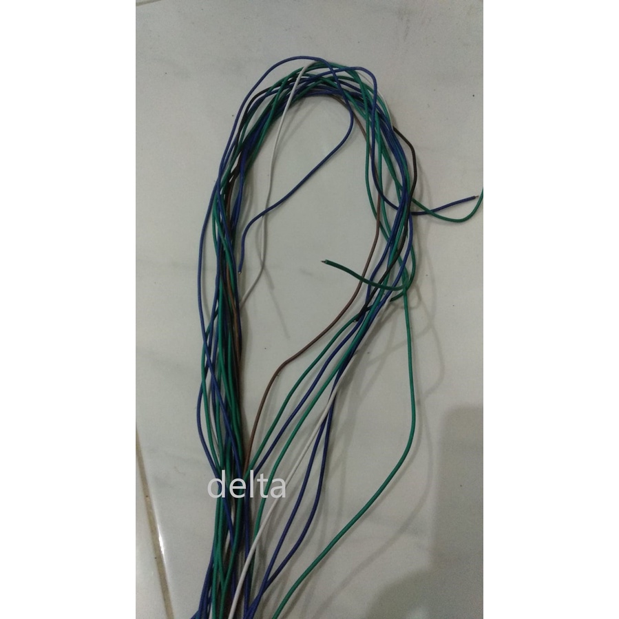 Kabel Listrik Engkel  Kawat Tembaga NYA 1x1,5ml  Art R (1m, 1,5m, 2m)