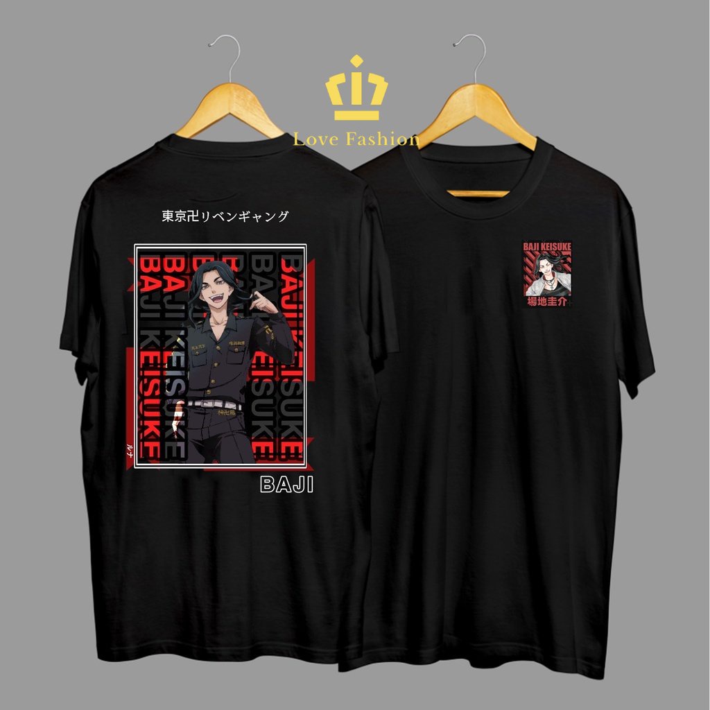 Kaos Tshirt Baju Distro Baji Keisuke Tokyo Revenger Premium Terbaru