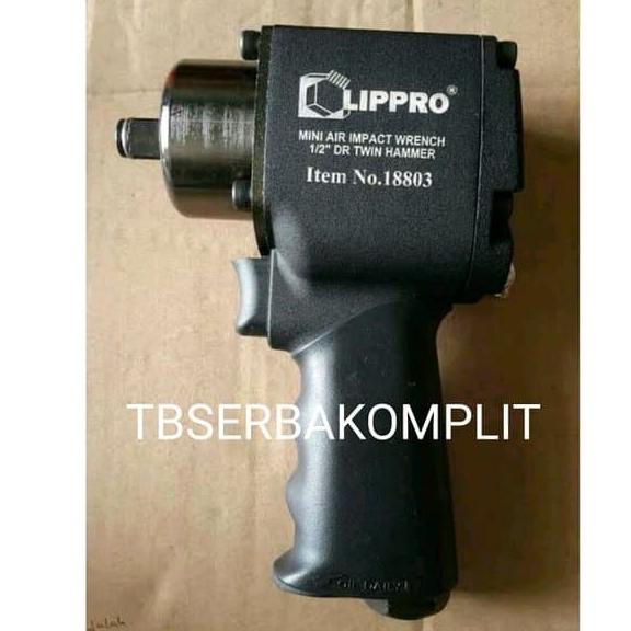 Air Impact Wrench Lippro JAPAN 0.5in Dr Twin Hammer 18803 LIPRO 10000 sumberh11 dijamin