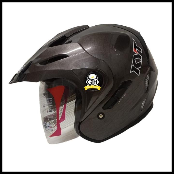 Helm Kyt Venom Rr Solid | Gunmet | Original Helmet | Kyt Venom Rr