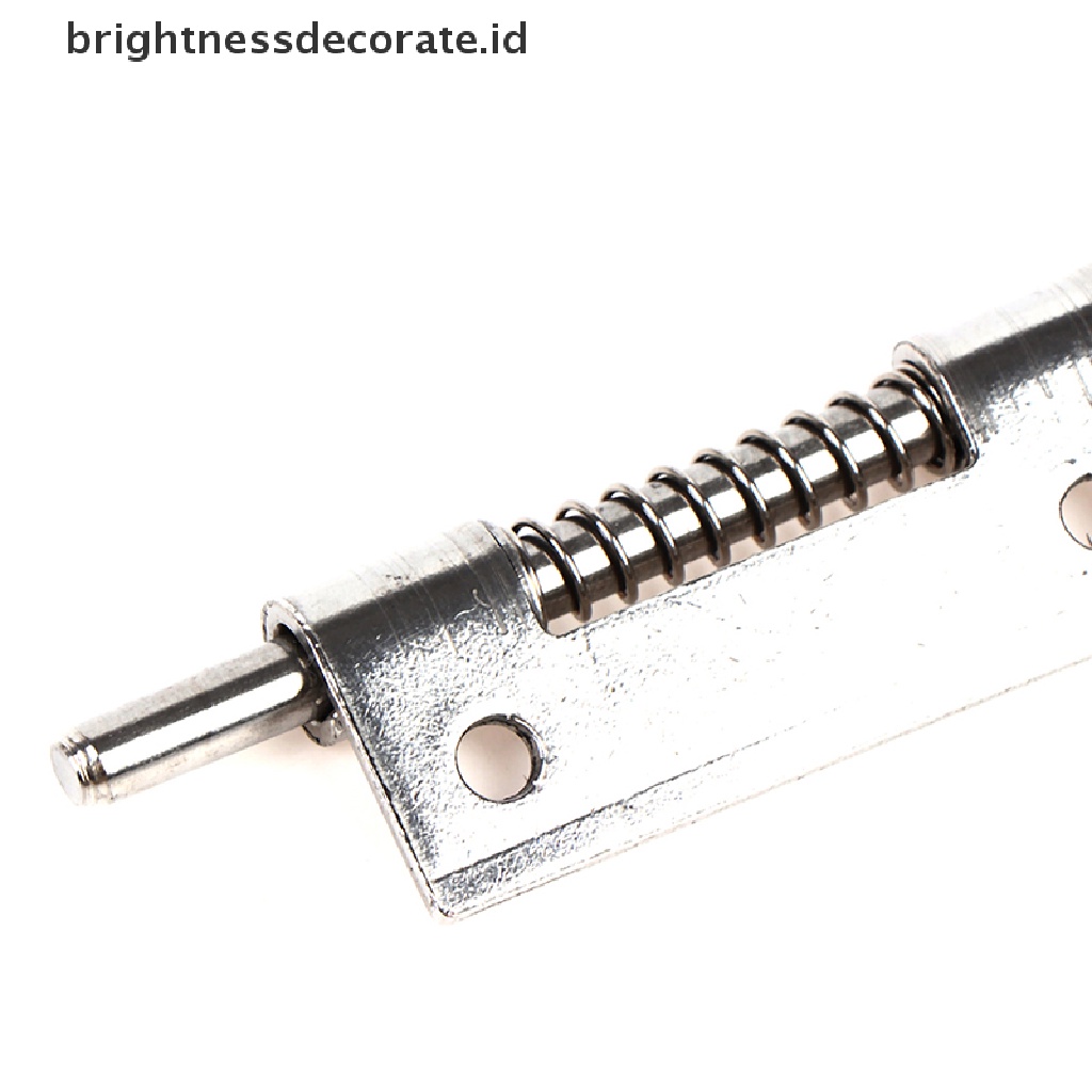 [Birth] 1pc 304stainless Steel Loaded Hinge Security Spring Bolt Barrel Latch Hardware [ID]