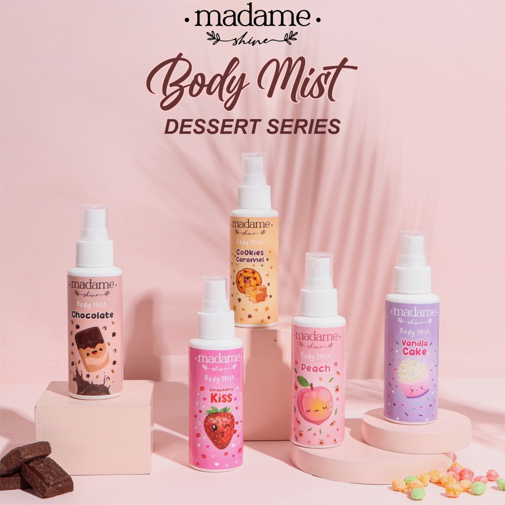 ✅DESSERT SERIES 100ML (MADAME-SHINE) BODYMIST ( CHOCOLATE )