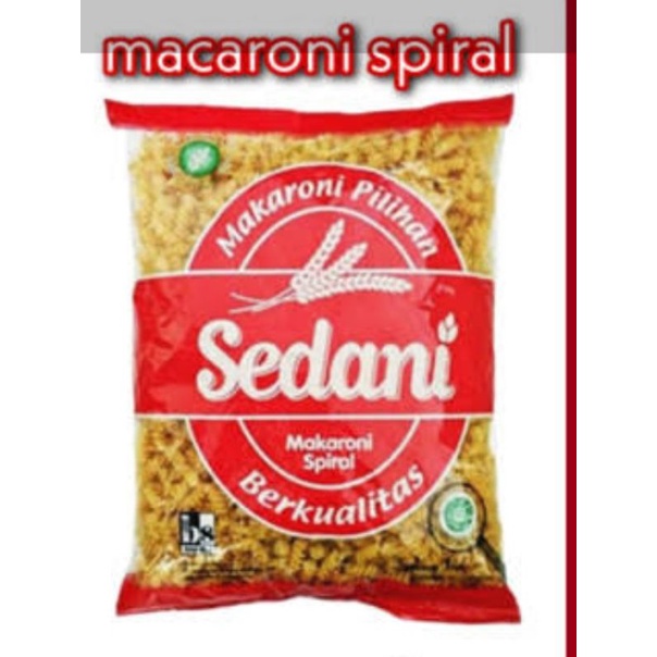 

Makaroni SEDANI SPIRAL 1kg