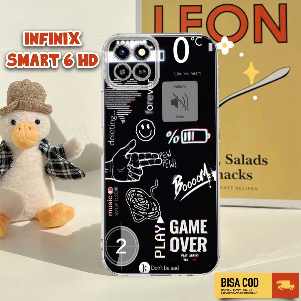 Case INFINIX SMART 6 HD TERBARU [NASA TICKET] Casing INFINIX SMART 6 HD - Case Hp INFINIX  SMART 6 H