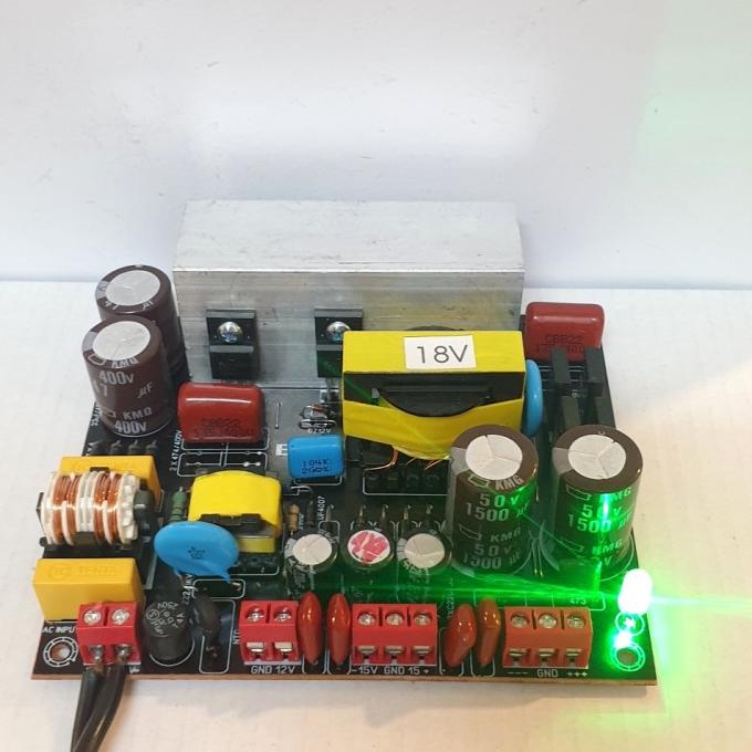 SMPS TRAFO SWITCHING 10A CT 18V.EXTRA 1.5A CT 15V &0-12V