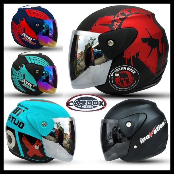 Helm Half Face Dewasa Evolution Seperti Gm Original Pria Wanita Sni