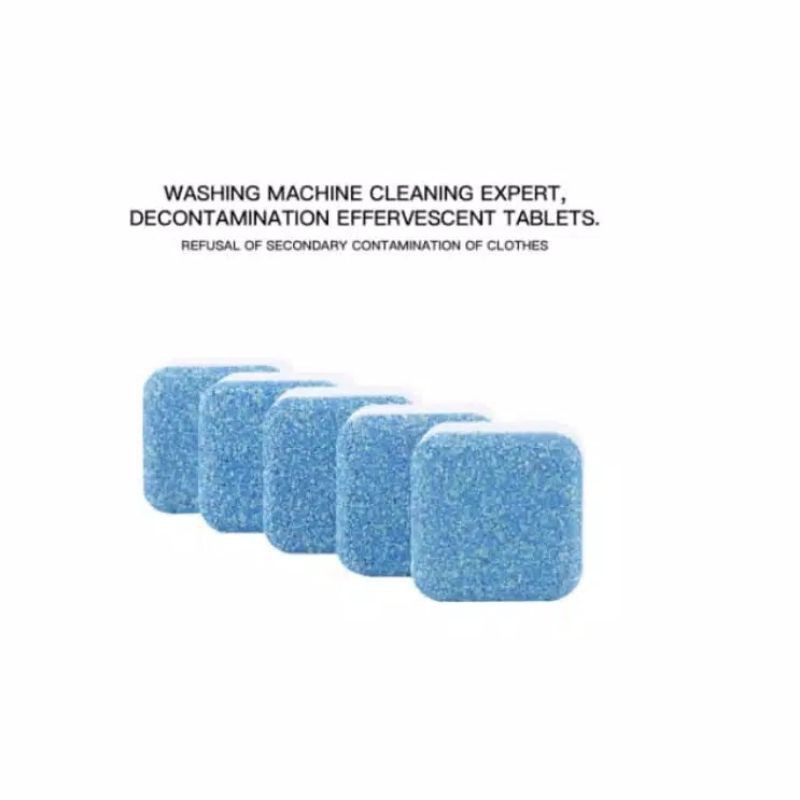 Tablet Mesin Cuci Tablet Pembersih Mesin Cuci Deep Cleaning Washing Obat Penghilang Bau