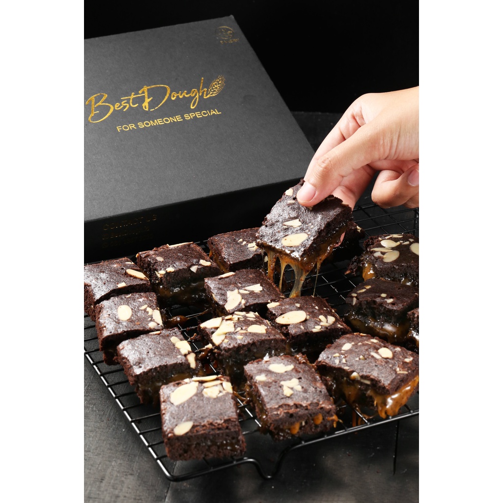 Brownies Panggang Choco Caramel by Bestdough (Large)