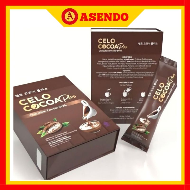 

Ay00! { READY STOCK LANGSUNG KIRIM } CELO COCOA PLUS CHOCOLATE POWER DRING BPOM ASENDO