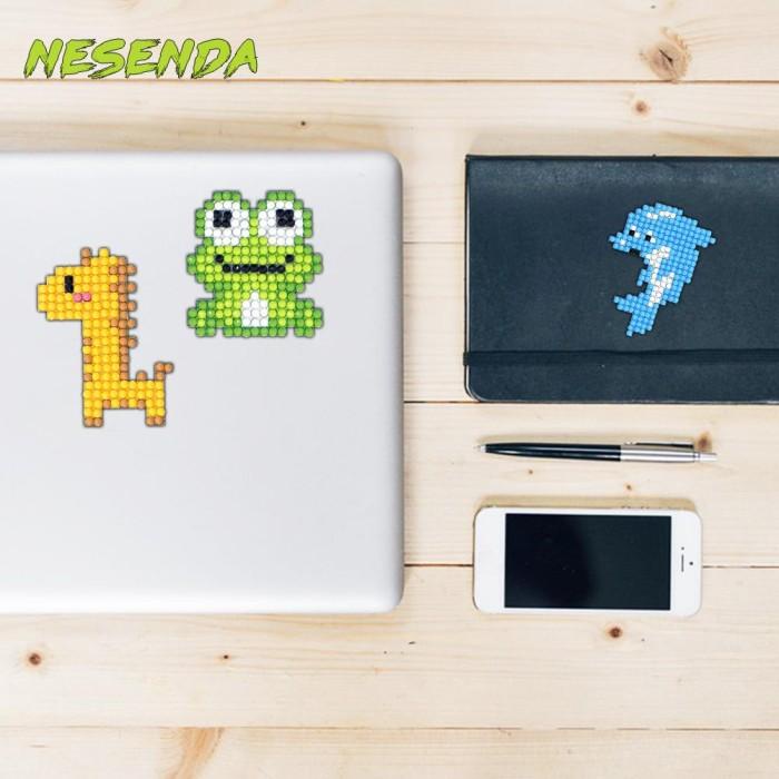 

DJ806 Nesenda 10pcs Set StikerPainting Motif Kartun Hewan Untuk Pekerj