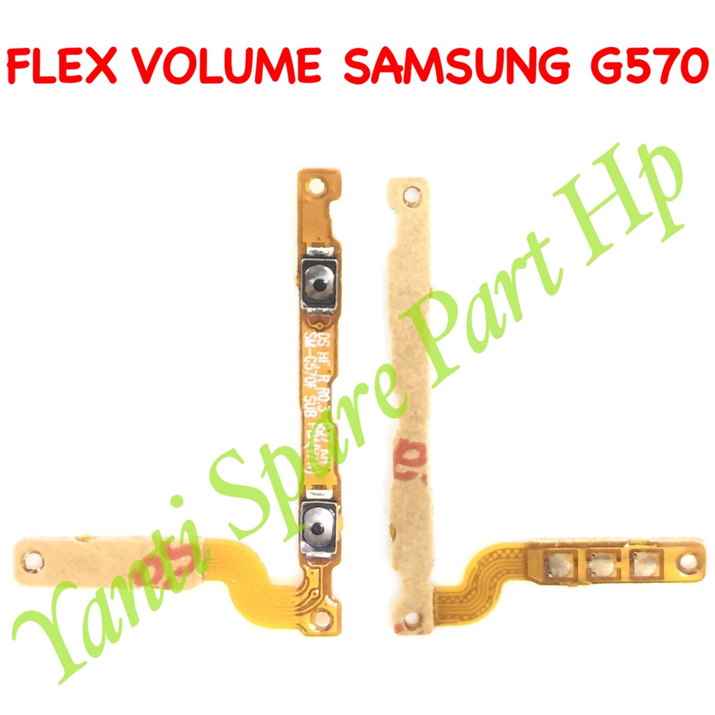 Flexible Volume Samsung J3 Pro J5 2016 J5 Prime J7 Prime G570 G610 J510 J330 Original New