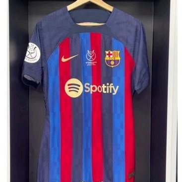 Jersey Barcelona Supercoppa 2023 Player Issue