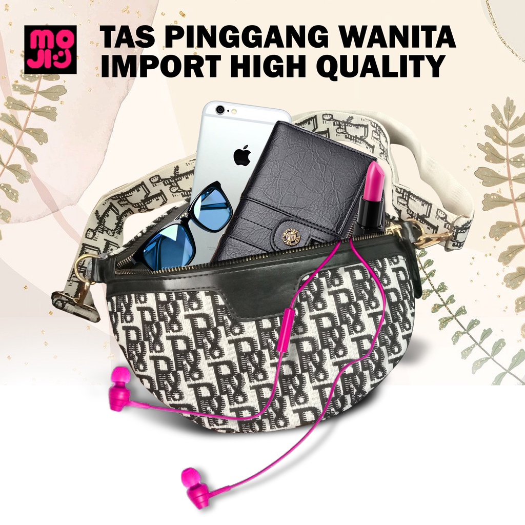 Waist Bag Wanita Import - Tas Wanita - Tas Pinggang Import High Quality - Tas Selempang Wanita