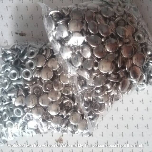 KELINGAN PAKU K 1000 NIKEL / SILVER JUAL PER BKS = 200SET