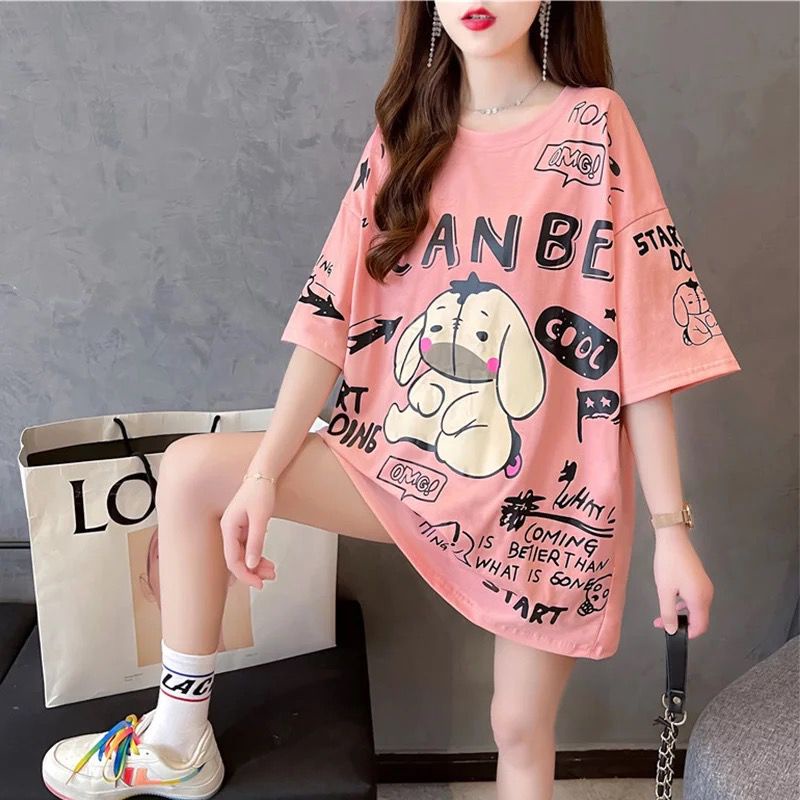 VS GG - baju atasan KAOS JUMBO wanita - big size IYOR IYOR - konveksi asli jumbo