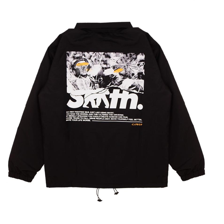 [TRT.30Ja23м] Jaket Smith - House of Smith Coach Jacket - Co Nf Black - Jaket Smith - jaket Smith pr